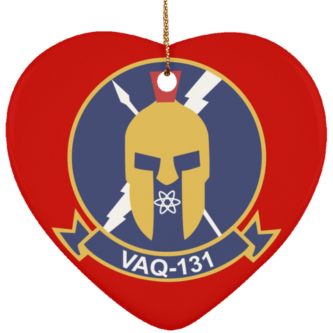 VAQ 131 3 Ornament - Heart