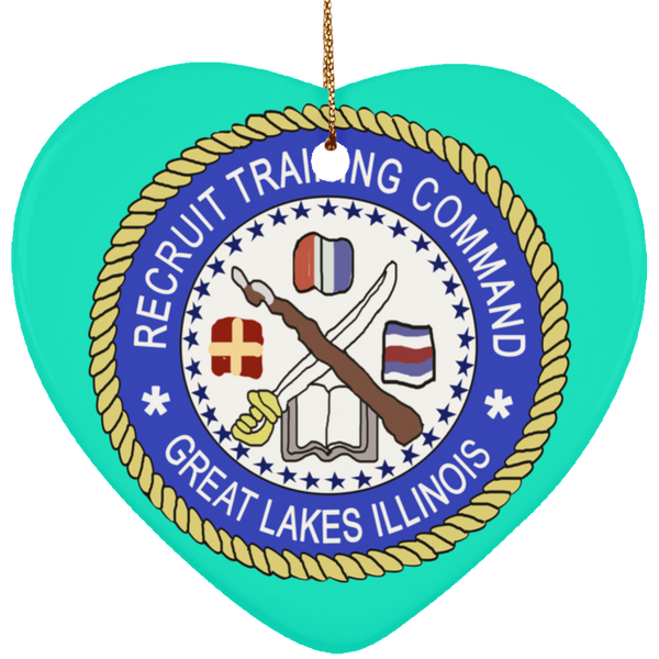 RTC Great Lakes 1 Ornament - Heart