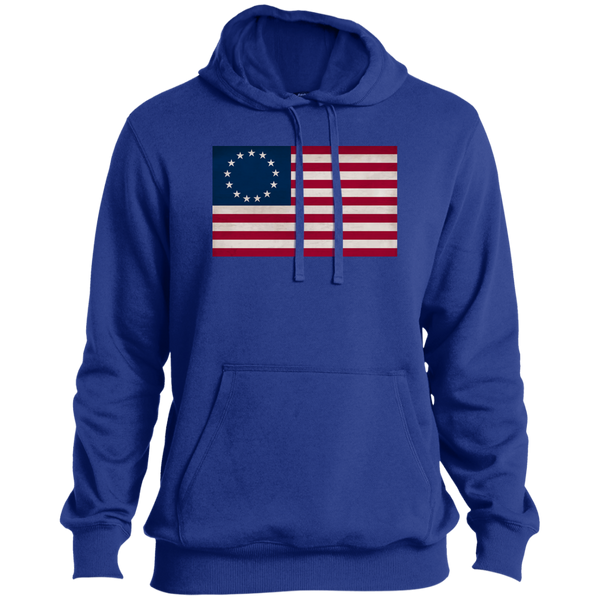 Betsy Ross Flag Tall Pullover Hoodie