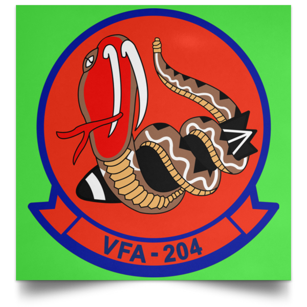 VFA 204 2 Poster - Square