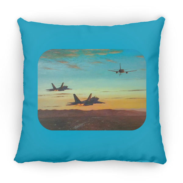 Time To Refuel 2 Pillow - Square - 16x16