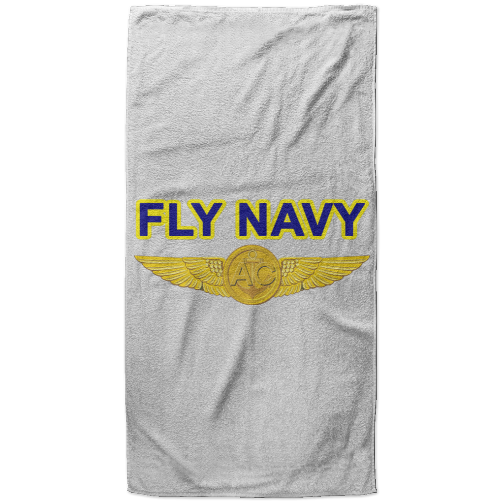 Fly Navy Aircrew Beach Towel - 37x74