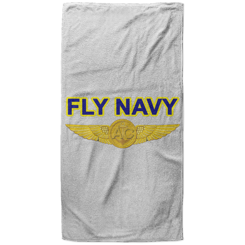 Fly Navy Aircrew Beach Towel - 37x74