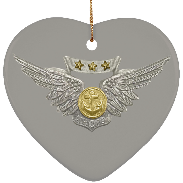 Combat Air 1 Ornament - Heart