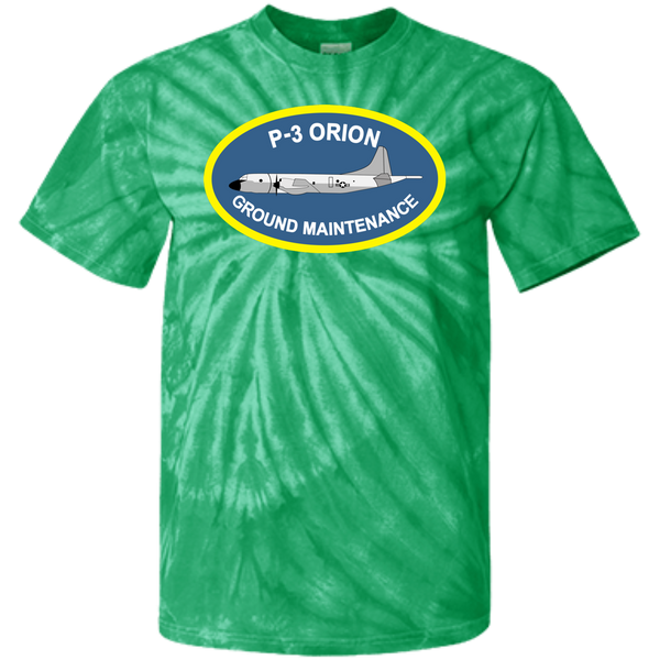 P-3 Orion 4 Ground Maint Cotton Tie Dye T-Shirt