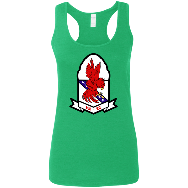 VA 22 1 Ladies' Softstyle Racerback Tank