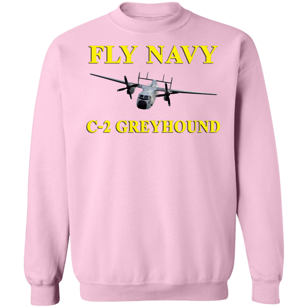 Fly Navy C-2 3 Crewneck Pullover Sweatshirt