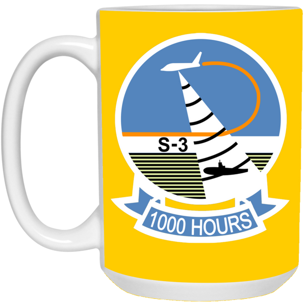 S-3 Viking 8 White Mug - 15oz