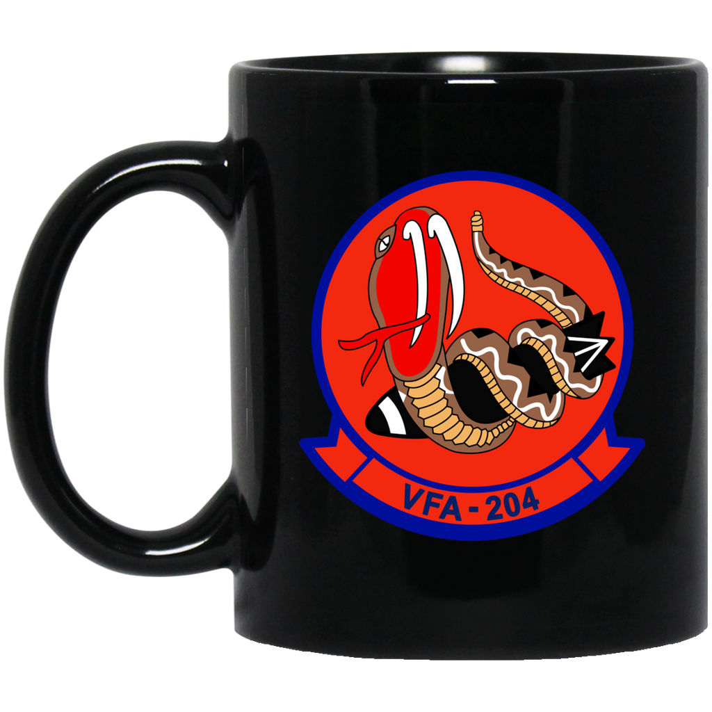 VFA 204 2 Black Mug - 11oz