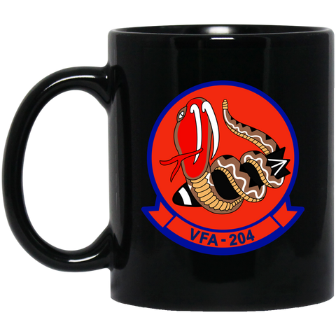 VFA 204 2 Black Mug - 11oz