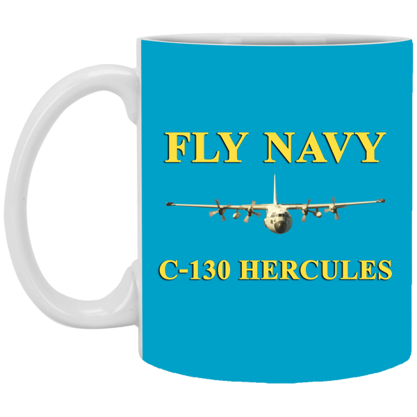 Fly Navy C-130 3 Mug - 11oz