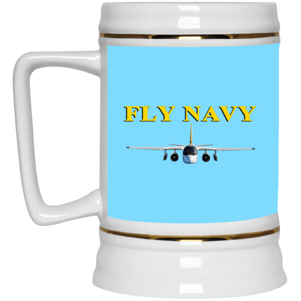 Fly Navy S-3 4 Beer Stein - 22oz