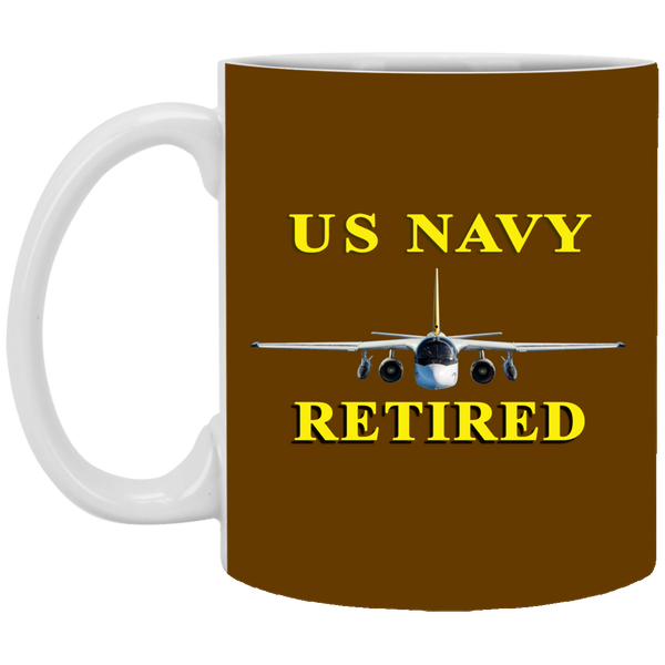 Navy Retired 2 Mug - 11oz