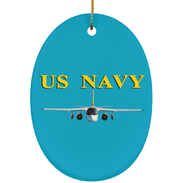 US Navy S-3 4 Ornament - Oval