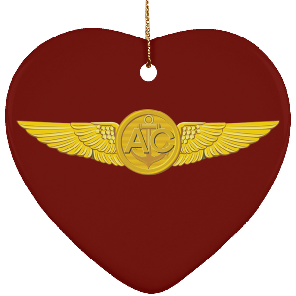 Aircrew 1 Ornament - Heart