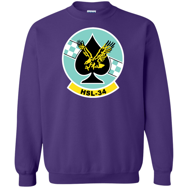 HSL 34 3 Crewneck Pullover Sweatshirt