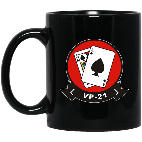 VP 21 1 Black Mug - 11oz