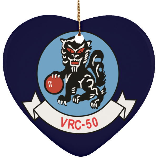 VRC 50 2 Ornament Ceramic - Heart