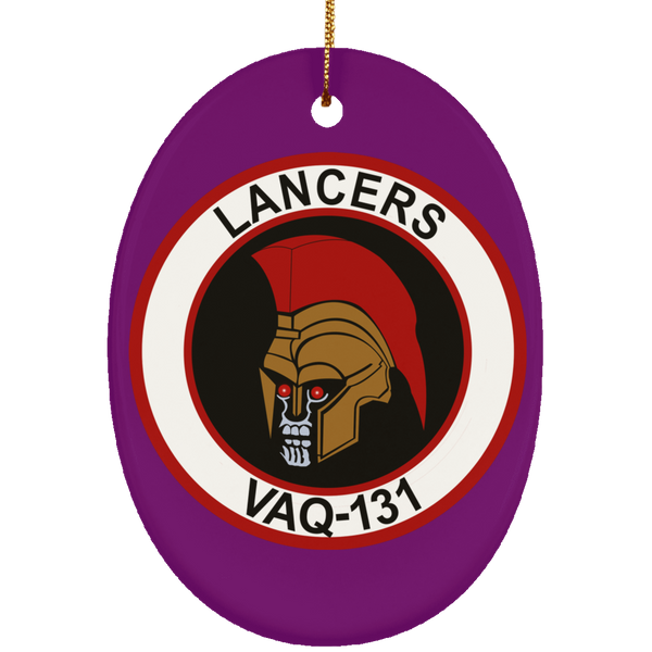 VAQ 131 4 Ornament - Oval