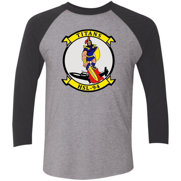 HSL 94 3 Baseball Raglan T-Shirt