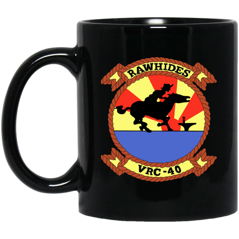 VRC 40 1 Black Mug - 11oz