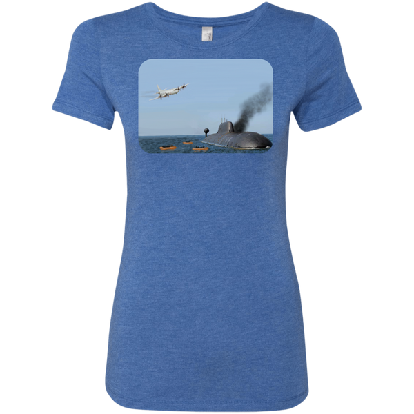 Abandon Ship Ladies' Triblend T-Shirt