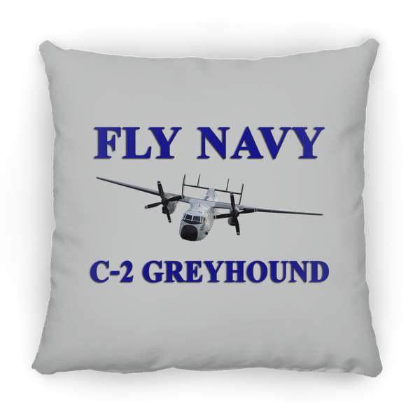 Fly Navy C-2 1 Pillow - Square - 14x14