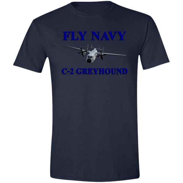 Fly Navy C-2 1 Softstyle T-Shirt