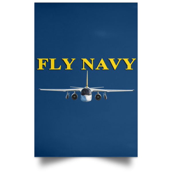 Fly Navy S-3 4 Poster - Portrait