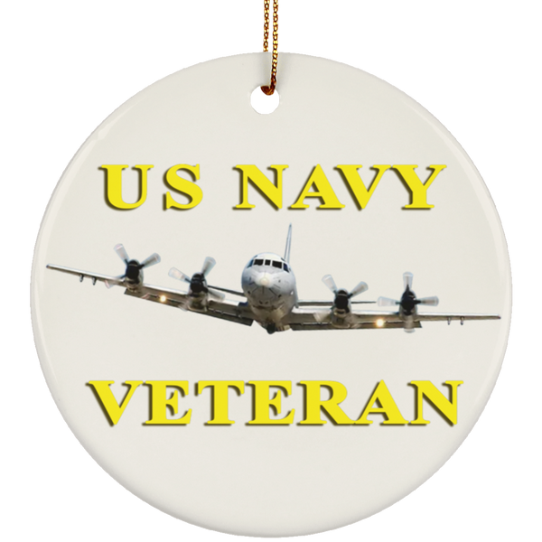 Navy Vet 2 Ornament - Circle