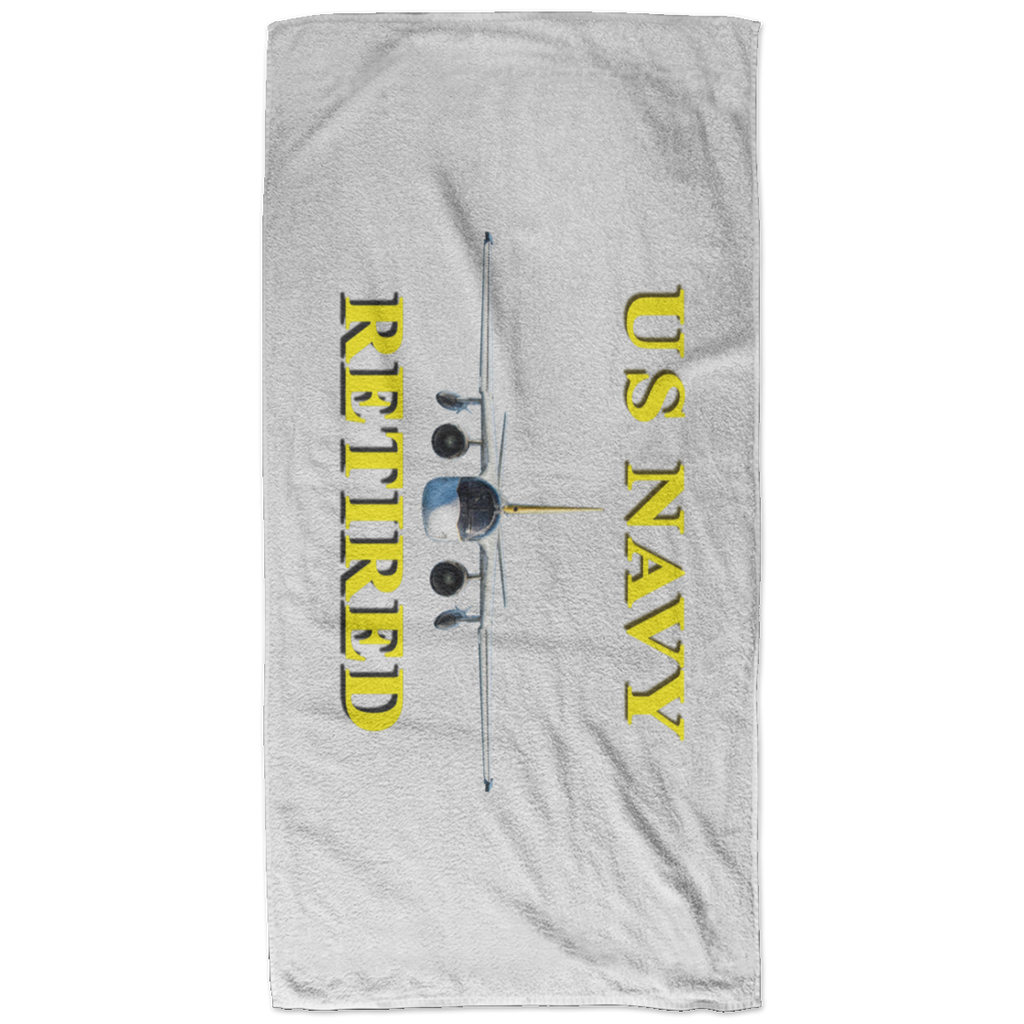 Navy Retired 2 Bath Towel - 32x64