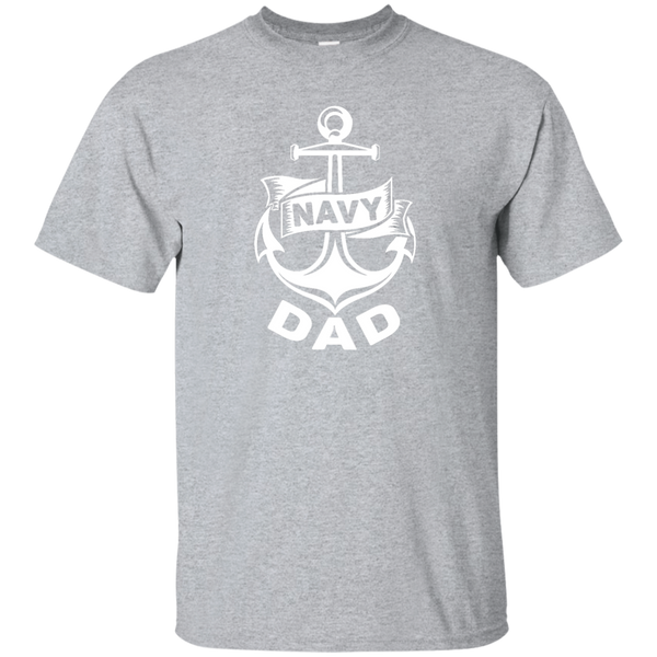 Navy Dad 1 Custom Ultra Cotton T-Shirt
