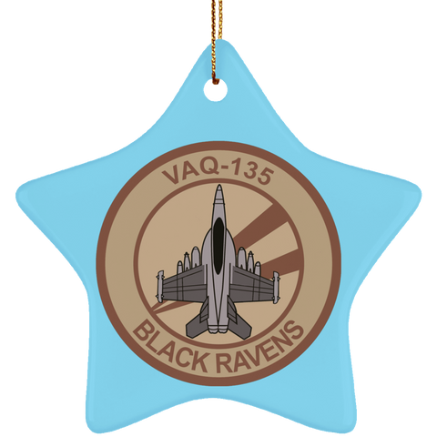 VAQ 135 6 Ornament Ceramic - Star