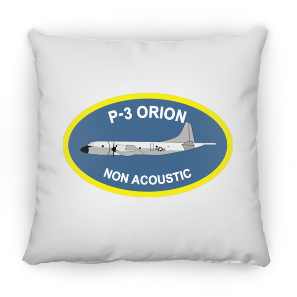 P-3 Orion 4 Non Acoustic Pillow - Square - 14x14