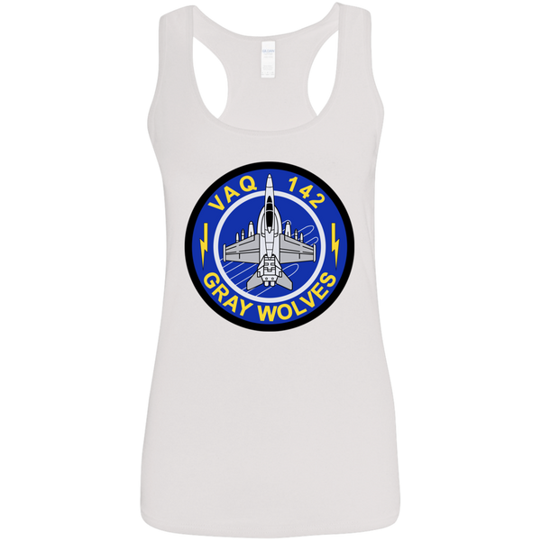 VAQ 142 5 Ladies' Softstyle Racerback Tank