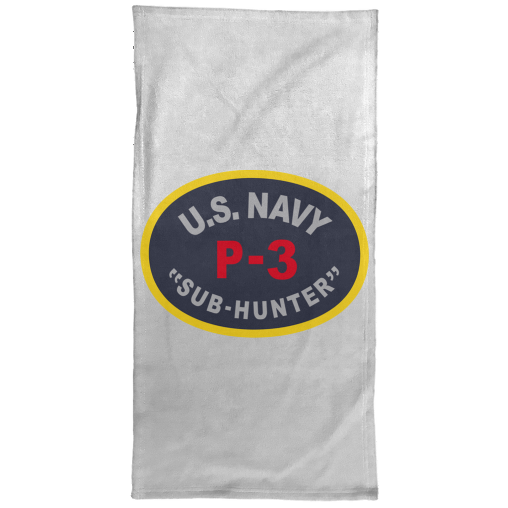 P-3 Sub Hunter Hand Towel - 15x30