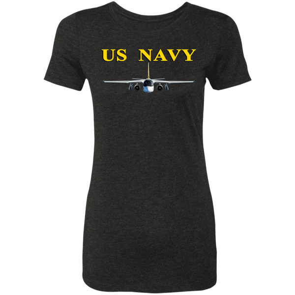 US Navy S-3 4 Ladies' Triblend T-Shirt