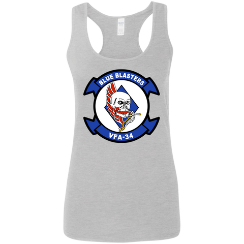 VFA 34 2 Ladies' Softstyle Racerback Tank