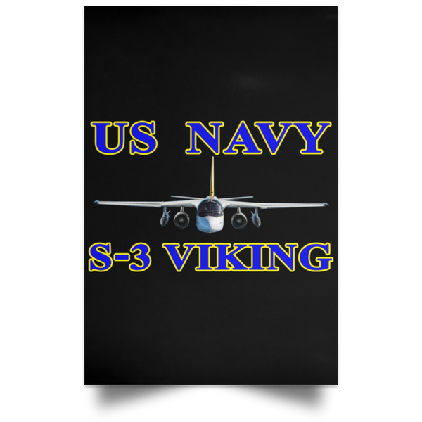 US Navy S-3 1 Poster - Portrait