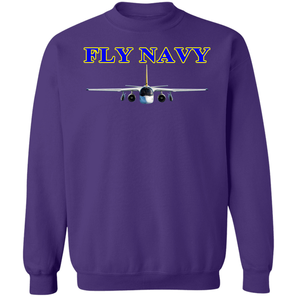 Fly Navy S-3 2 Crewneck Pullover Sweatshirt