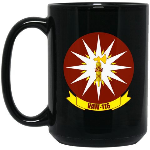 VAW 116 Black Mug - 15oz