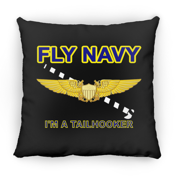 Fly Navy Tailhooker 3 Pillow - Square - 16x16