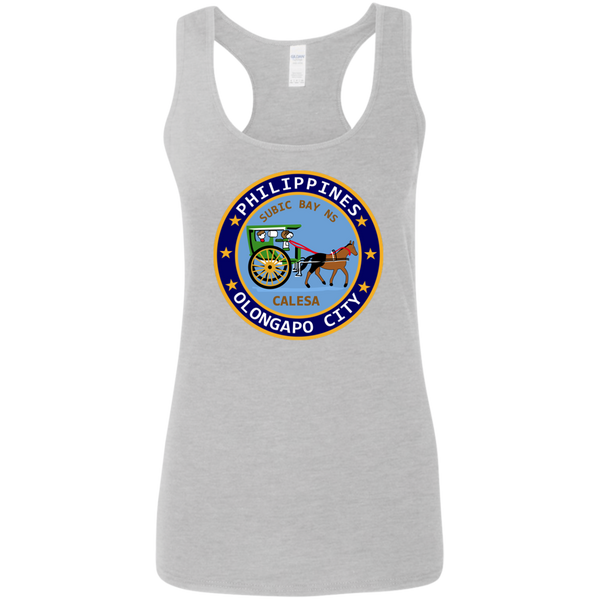 Subic Cubi Pt 09 Ladies' Softstyle Racerback Tank