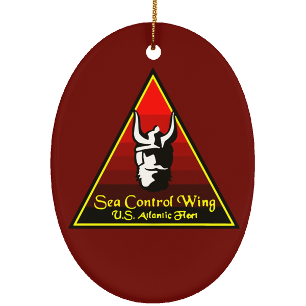 Sea Con Alt Ornament - Oval