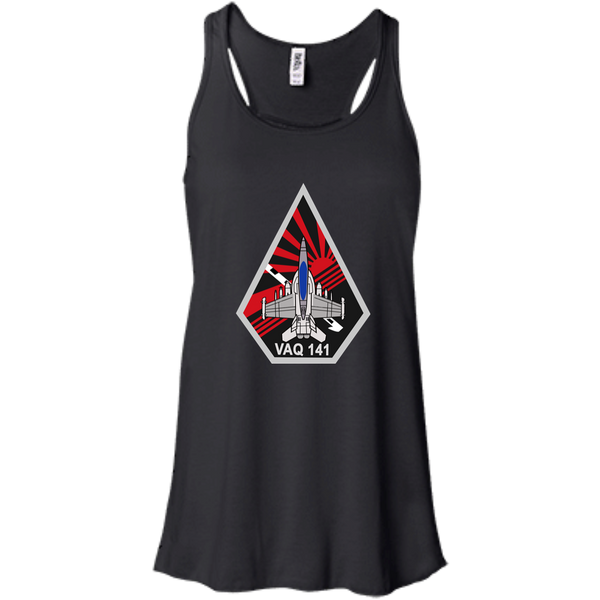 VAQ 141 7 Flowy Racerback Tank