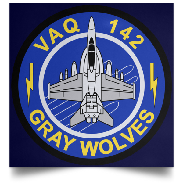 VAQ 142 5 Poster - Square