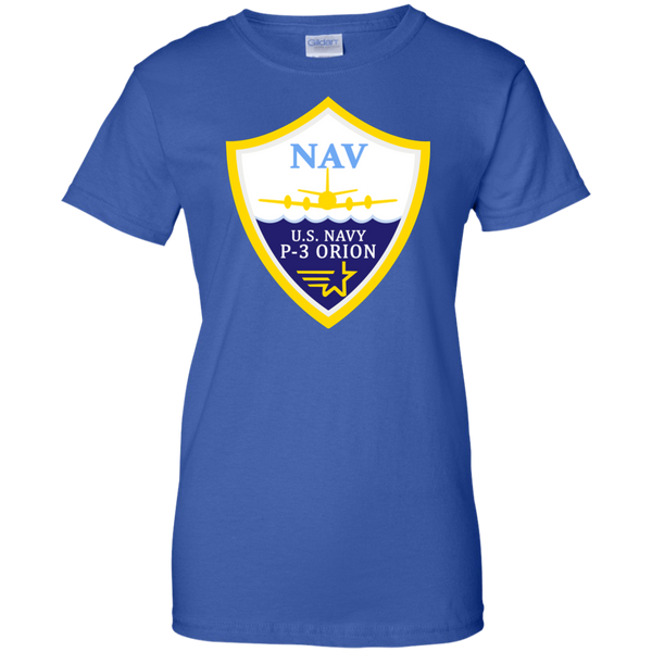 P-3 Orion 3 NAV Ladies' Cotton T-Shirt