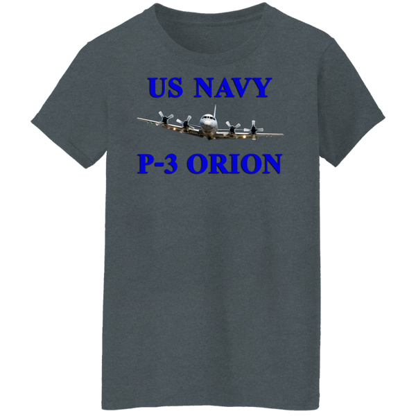 US Navy P-3 1 Ladies' Cotton T-Shirt