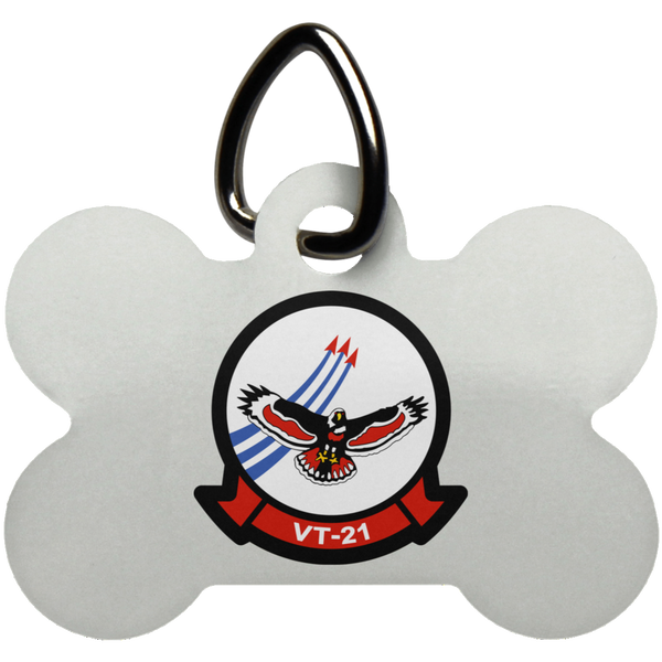 VT 21 5 Pet Tag - Dog Bone