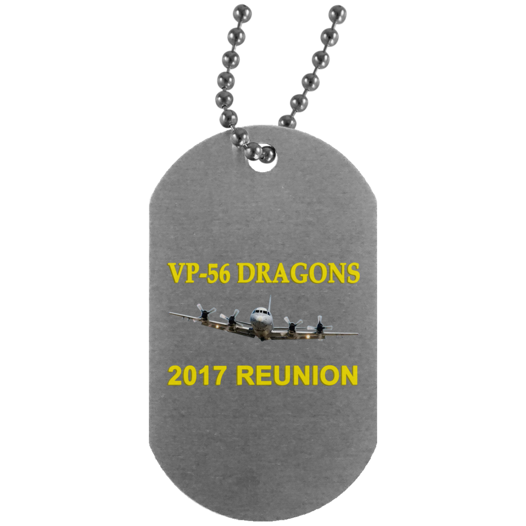VP-56 2017 Reunion 2 Silver Dog Tag